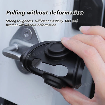 BLALION Car Door Shockproof Silicone Cushions - Mute Buffer Pads and Protective Covers for Car Doors