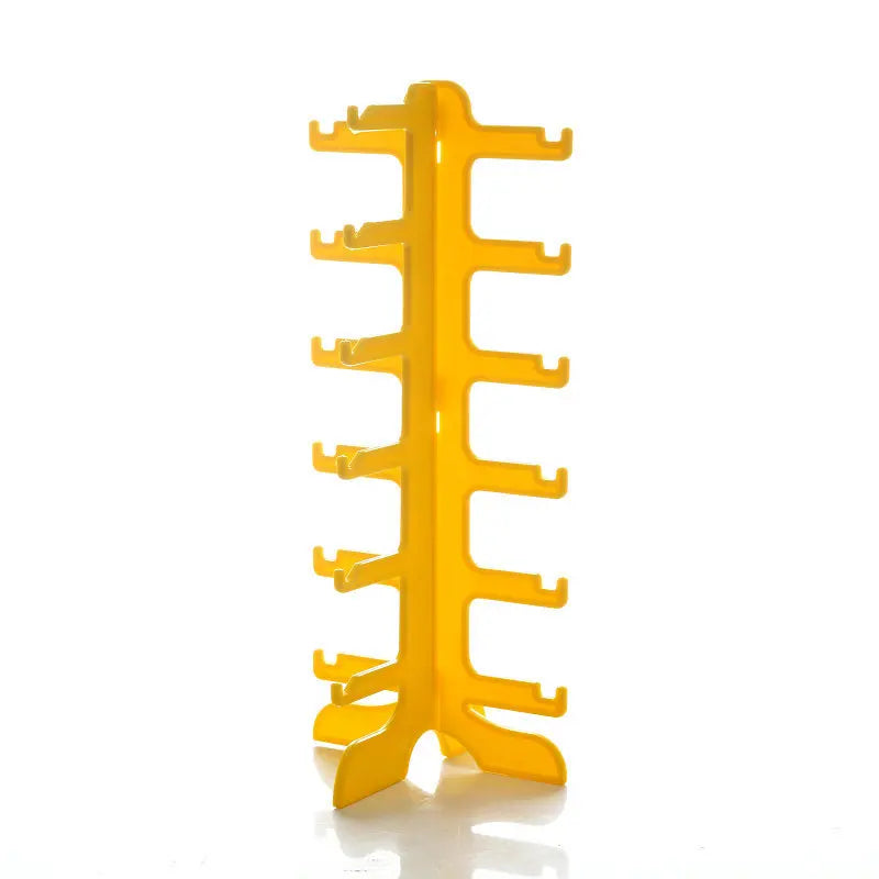 Plastic Sunglasses & Eyeglasses Display Stand — Space-Saving Home Organizer Shelf