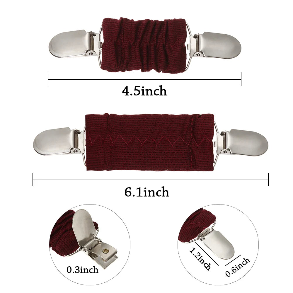 Women’s Fit Dress & Cardigan Cinch Clips – Shawl, Sweater, Blouse, and Shirt Collar Duck Clip Clasps for DIY Accessories