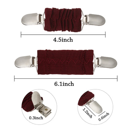 Women’s Fit Dress & Cardigan Cinch Clips – Shawl, Sweater, Blouse, and Shirt Collar Duck Clip Clasps for DIY Accessories