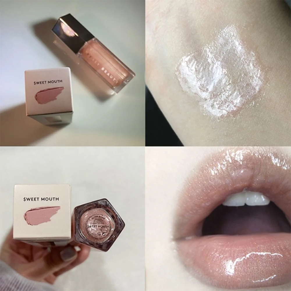 FB Gloss Bomb Cream Lip Gloss | High Shine, Glitter, Moisturizing Plumper, Long-Lasting Liquid Lipstick 9ml
