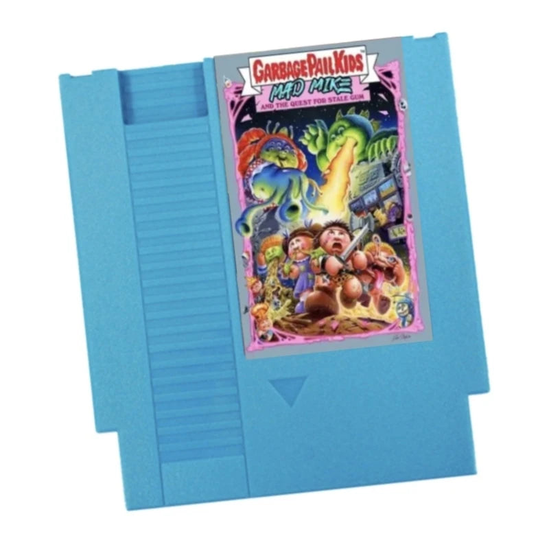 Garbage Pail Kids 8-Bit Retro Game Cartridge – 72-Pin NES Console Video Game Card