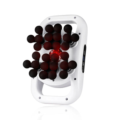 48-Head Body Massage Gun — High-Frequency Vibration Fascia Massager for Neck, Back, Waist, Thigh & Shoulder Muscle Relief