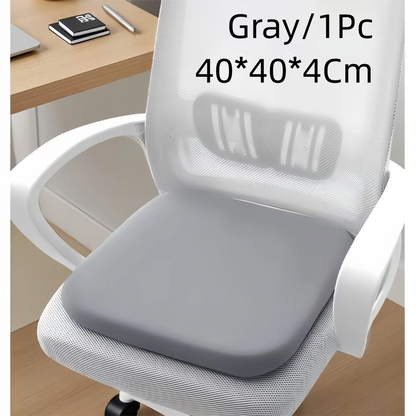 Memory Foam Seat Cushion - Comfortable Support for Office Chairs, Cars, Wheelchairs & Sofas
