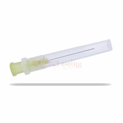 25pcs Disposable Sharp Needles (18G 25G 27G 30G 31G 32G 34G) - Sterile Stainless Steel for Hyaluronic Acid & Tattoo Use