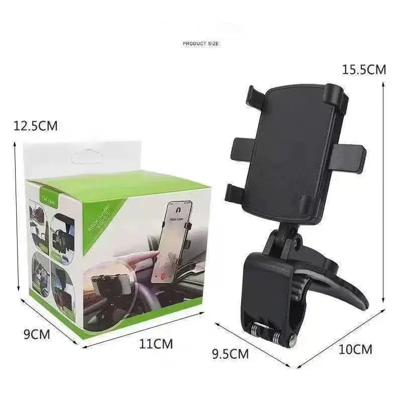 Multi-Function Car Mobile Phone Mount – Instrument Cluster & Rearview Mirror Navigation Bracket