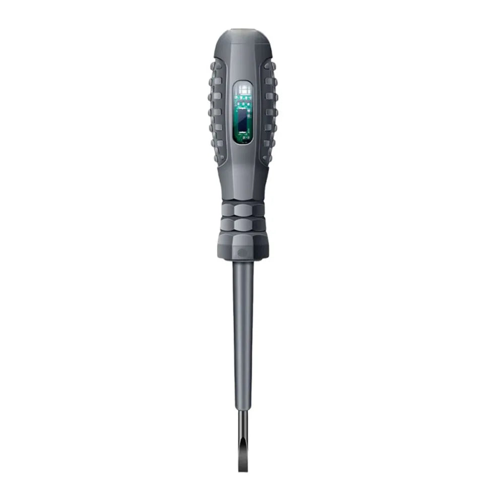 Non-Contact Voltage Tester Screwdriver - AC Electrical Test Pen with Red & Green Indicator Lights (70–600V)