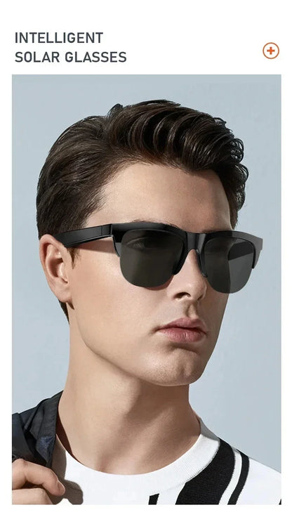 Xiaomi MIJIA Smart Sunglasses — Bluetooth Headphones with HIFI Audio, Blue Light Protection, Waterproof & Anti-UV for Men and Women