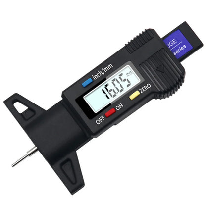 Digital Tire Tread Depth Gauge - Precision Tyre Wear Tester for Car Safety & Tire Condition Monitoring