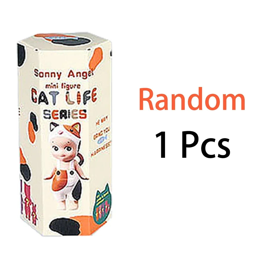 75-Style Kawaii Sonny Angel Mini Figure Blind Box – Dreaming Dogtime Collectible Doll for Kids & Fans