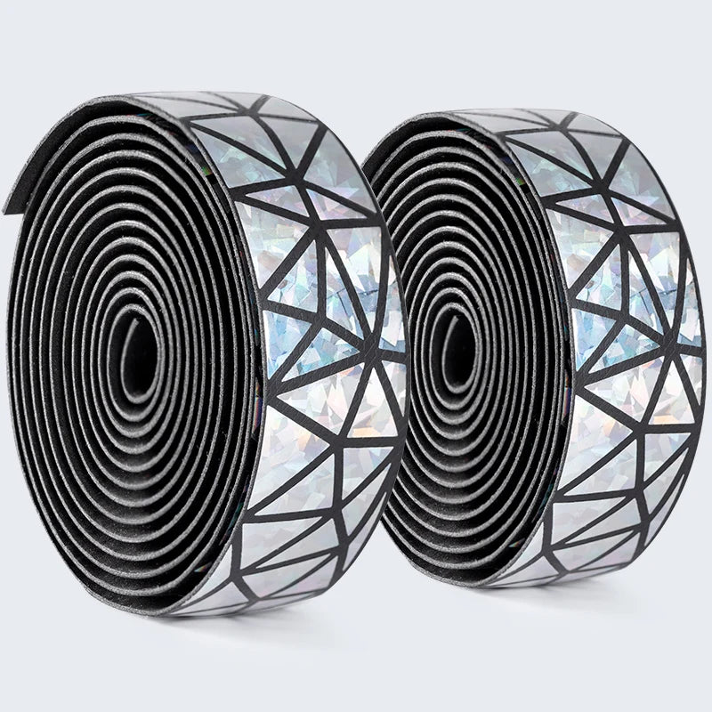ROCKBROS Bicycle Handlebar Tape – Non-Slip Shock-Absorbing Curved Bar Straps for Road Bikes