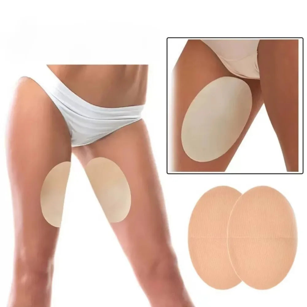 10-Pcs Anti-Chafing Thigh Pads – Self-Adhesive, Waterproof & Breathable Stickers for Men & Women