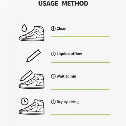 Waterproof Sneakers Stain Removal Pen: Whitening & Cleaning for Shoes