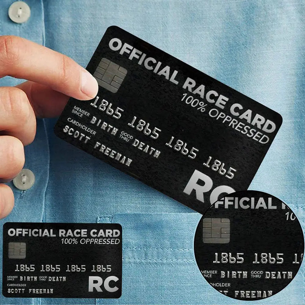 Success Collectible Gag Card – White Privilege Novelty Credit-Style Card for Humor & Pranks