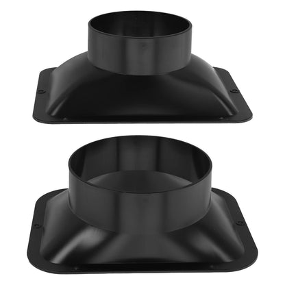 Long Duct Fan Hose Adapter – Wall Flange Vent Connector for Kitchen Hood & Exhaust Air Ventilation Pipe