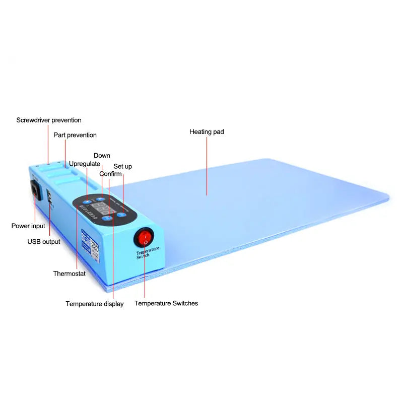 Sunshine S-918E LCD Screen Splitter – Heating Separator Pad for Phone & iPad Repair