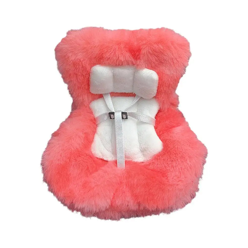 17cm Doll Seat Mini Sofa – Labubu Car Air Outlet Decoration & Doll Accessory Gift