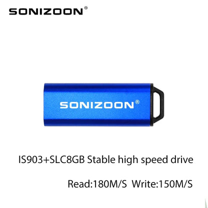 SONIZOON SLC USB 3.0 Flash Drive - High-Speed 8GB–64GB Stable Memory Pen Drive
