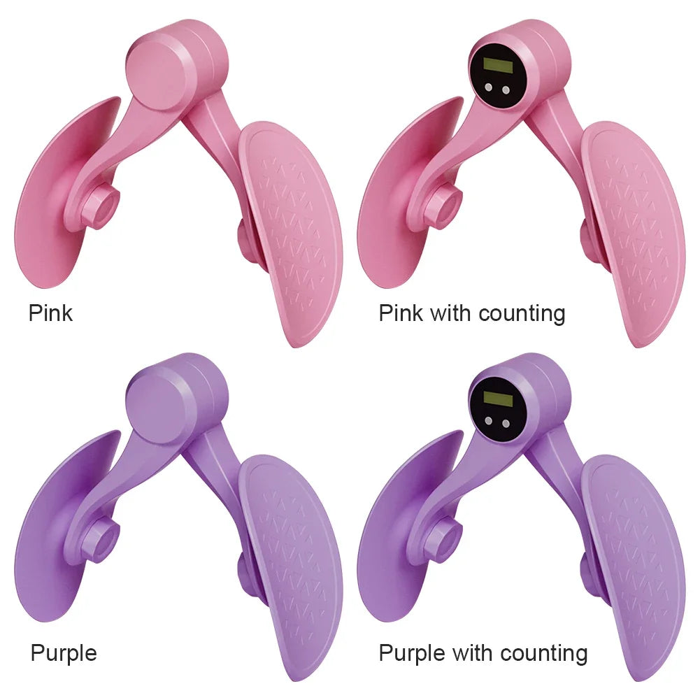 Pelvic Floor Muscle Trainer with Counter – Kegel Exerciser for Hip, Butt, Arm & Leg/Inner Thigh Exercise Equipment