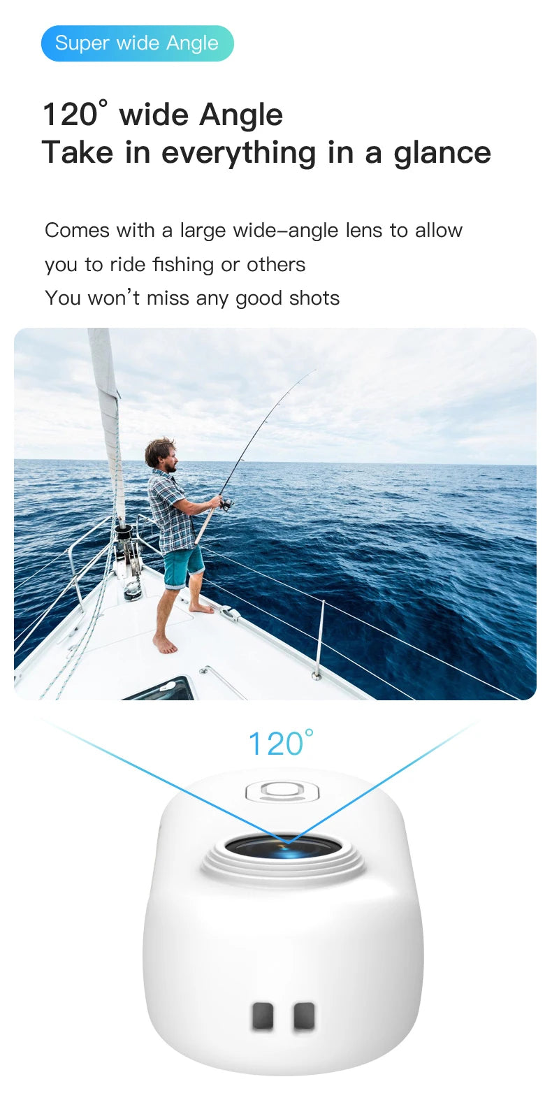 4K Thumb Action Camera — HD Sports Cam with Image Stabilization, Auto Exposure & Rechargeable 800mAh Battery