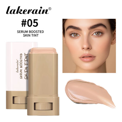 Waterproof Skin Tint Stick – Nourishing Tinted Foundation & Contour Balm for Face Makeup