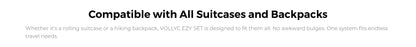 FLEXTAIL x VOLLYC EZYPACK 25L Vacuum Storage Bag — 85% Compression, Waterproof & Tear-Resistant Nylon for Travel & Camping