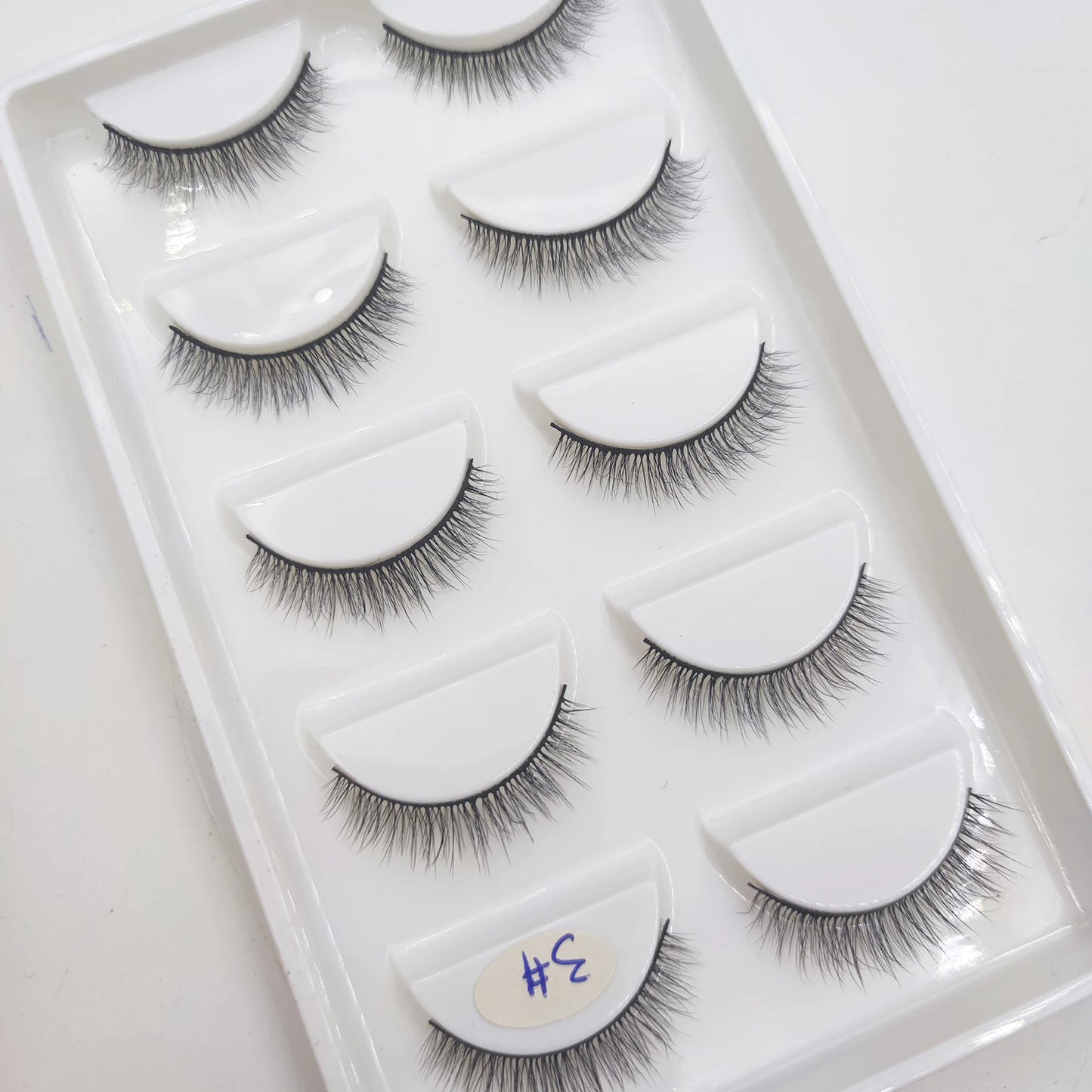 38 Styles 5 Pairs 3D Mink False Eyelashes – Natural Fake Lashes Makeup Beauty Tools