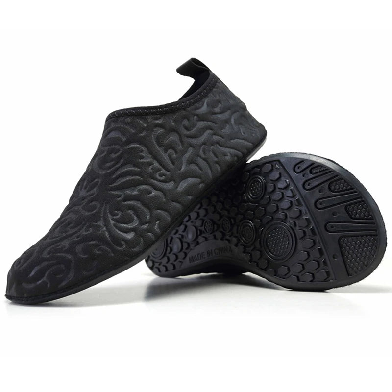 Couple Aqua Water Shoes - Lightweight Quick-Dry Anti-Slip Beach Sneakers for Men & Women