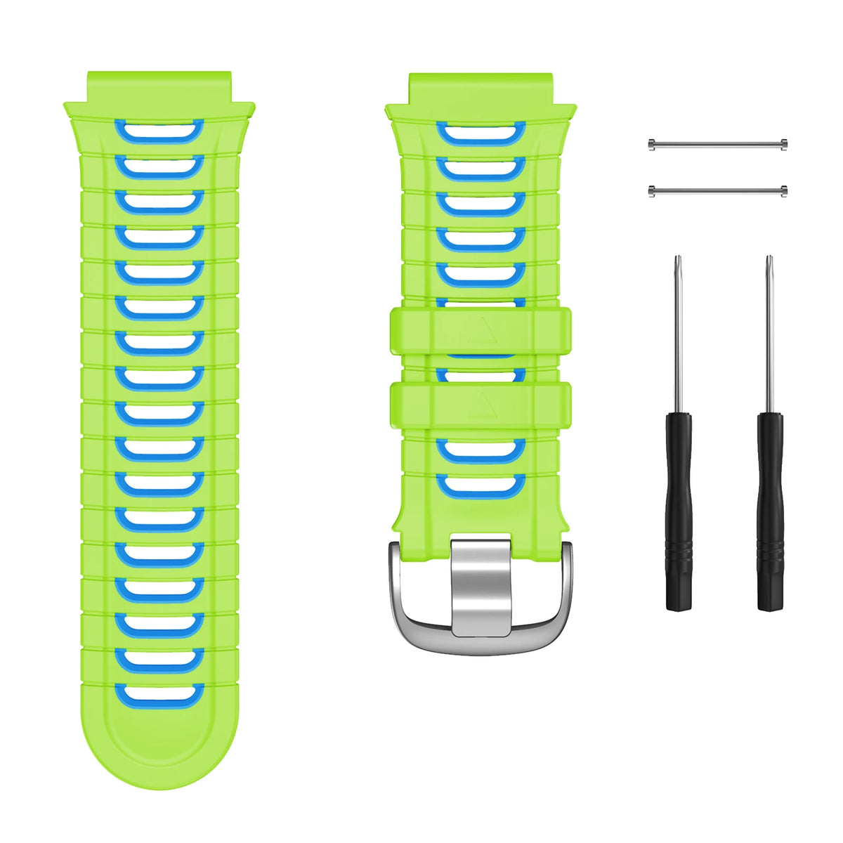 Garmin Forerunner 920XT Silicone Replacement Band - Soft Double-Color Rubber Sport Wrist Strap