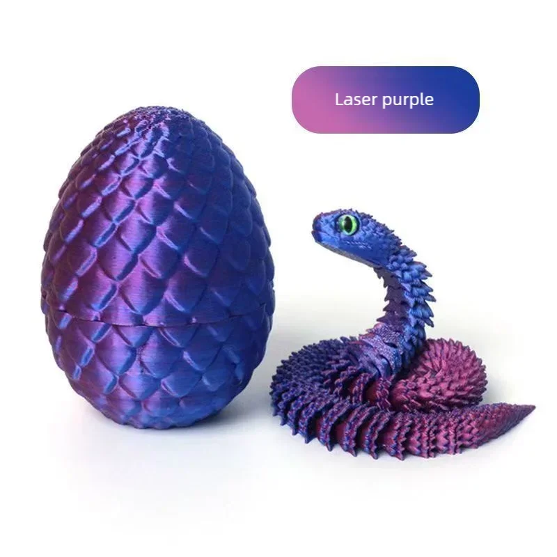 Cobra & Snake Egg Statue - Creative Desktop Sculpture Home Decor Ornament