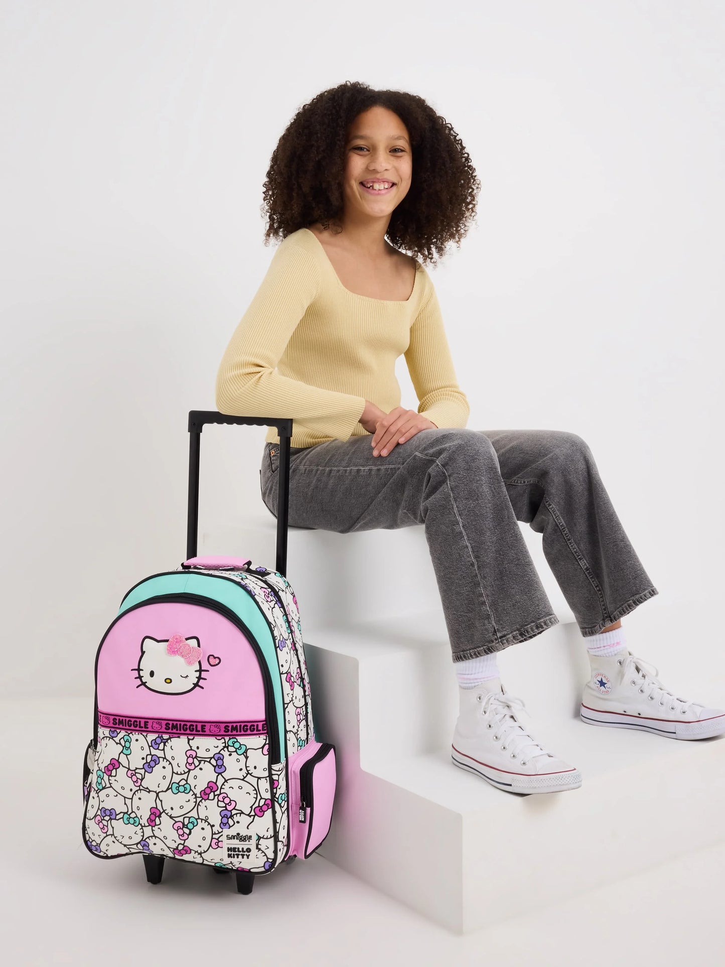 Genuine Australia Smiggle Trolley Backpack — Children’s School Bag & Travel Luggage Anime Backpack Gift