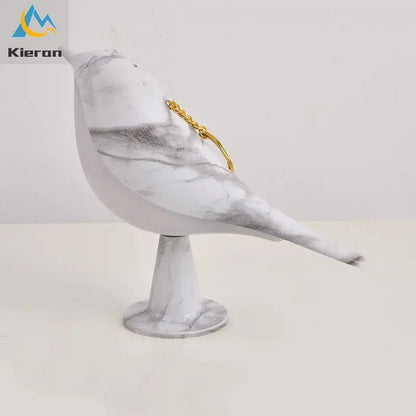 Nordic Magpie LED Desk Lamp - Modern Touch Bird Light for Bedroom, Study & Living Room Decor