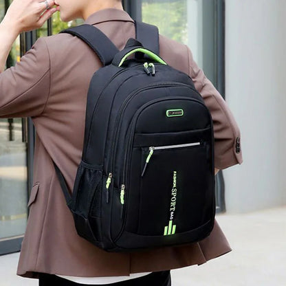 Ladies’ Korean-Style Backpack — Trendy Large Capacity Student Travel Bag for High School & Middle School