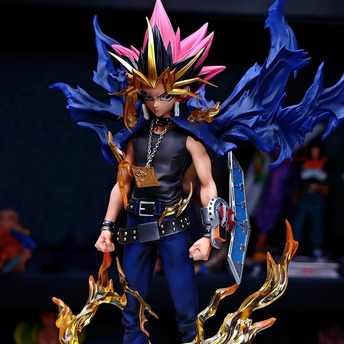Yugi Muto Dark Game Action Figure - 28cm Duel Monsters PVC Statue, Collectible Ornament & Kids Toy Gift