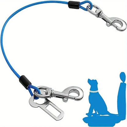 Chew-Proof Dog Car Harness – Durable & Secure Seat Belt for Small/Medium Dogs, Comfortable Pet Travel Safety Essential