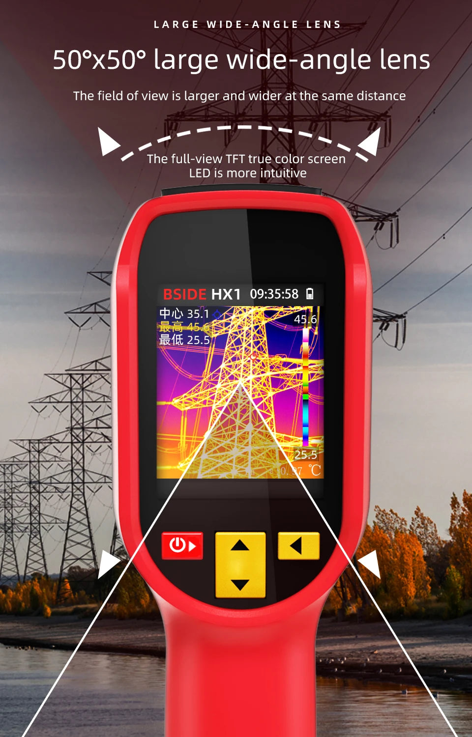 New Style Thermal Imaging Camera – 240x240 Infrared Temperature Meter for PCB Repair & Industrial Pipeline Detection