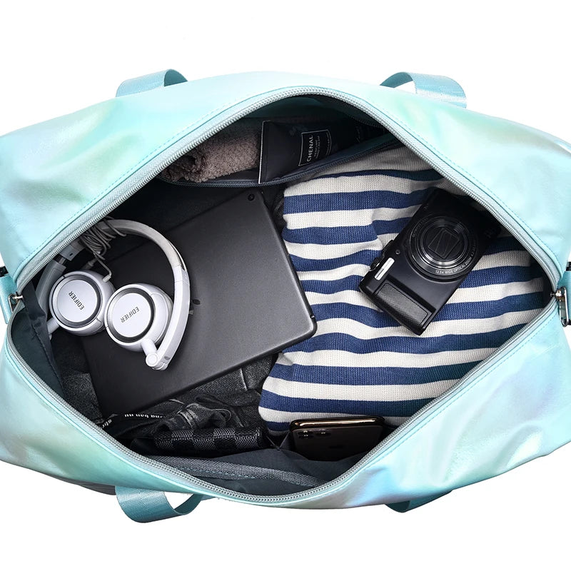 AOTTLA Women’s Travel Bag – Large Capacity Handbag & Shoulder Bag with Dry/Wet Separation for Sports, Fitness & Luggage
