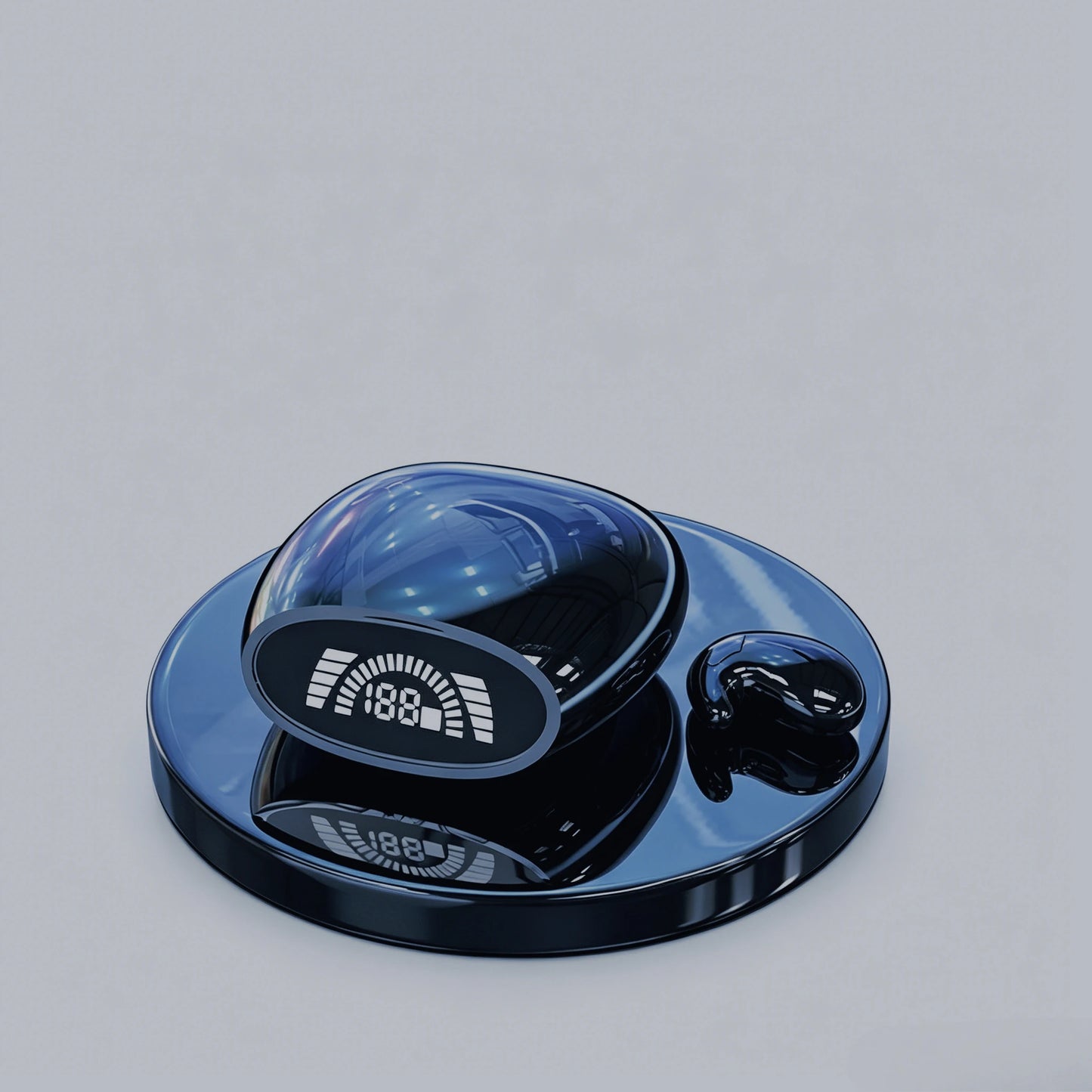 Ultra-Thin Sleep Earbuds - Lightweight Invisible Design with Ergonomic Side-Sleep Fit & Built-In Mic