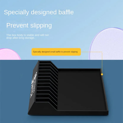 Nintendo Switch OLED Game Disc Storage Stand — Desktop Cassette Rack & Game Card Holder for NS Accessories