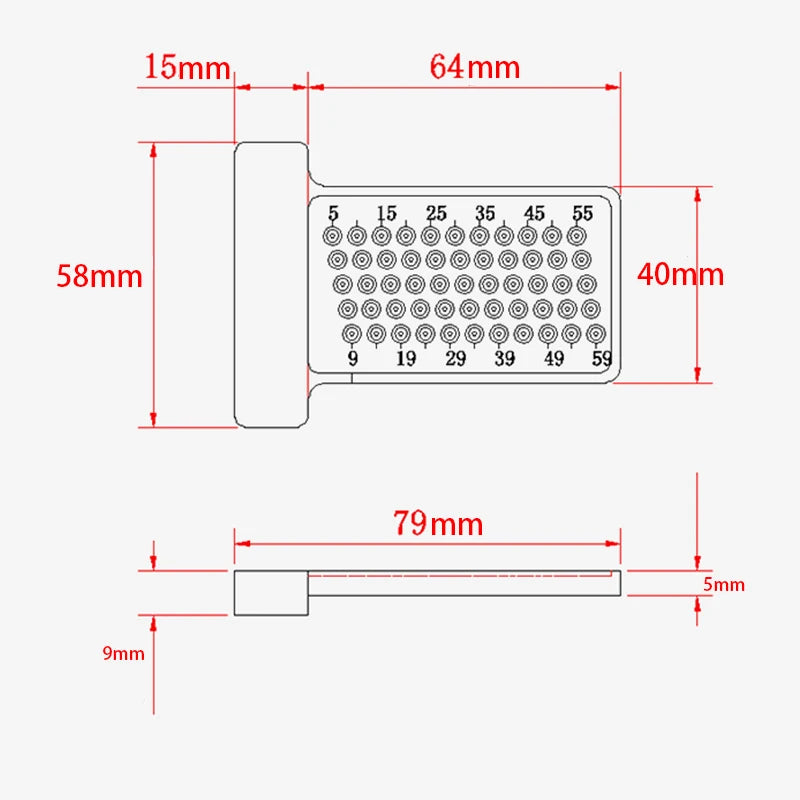 Precision T60 Square Ruler: Professional Aluminum Framing for Woodworking & Carpentry