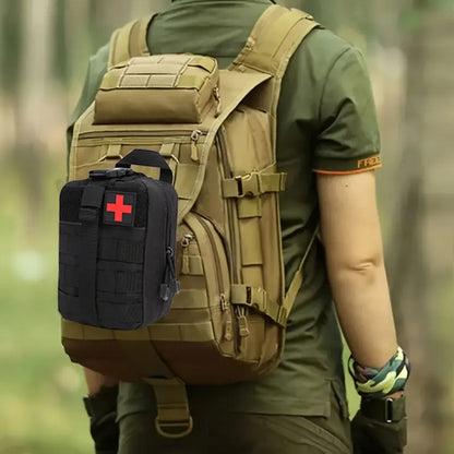 156pcs 30-in-1 First Aid Kit — Portable Home & Outdoor Travel Medical Kit for Camping, Boating, Hiking, and Mountaineering