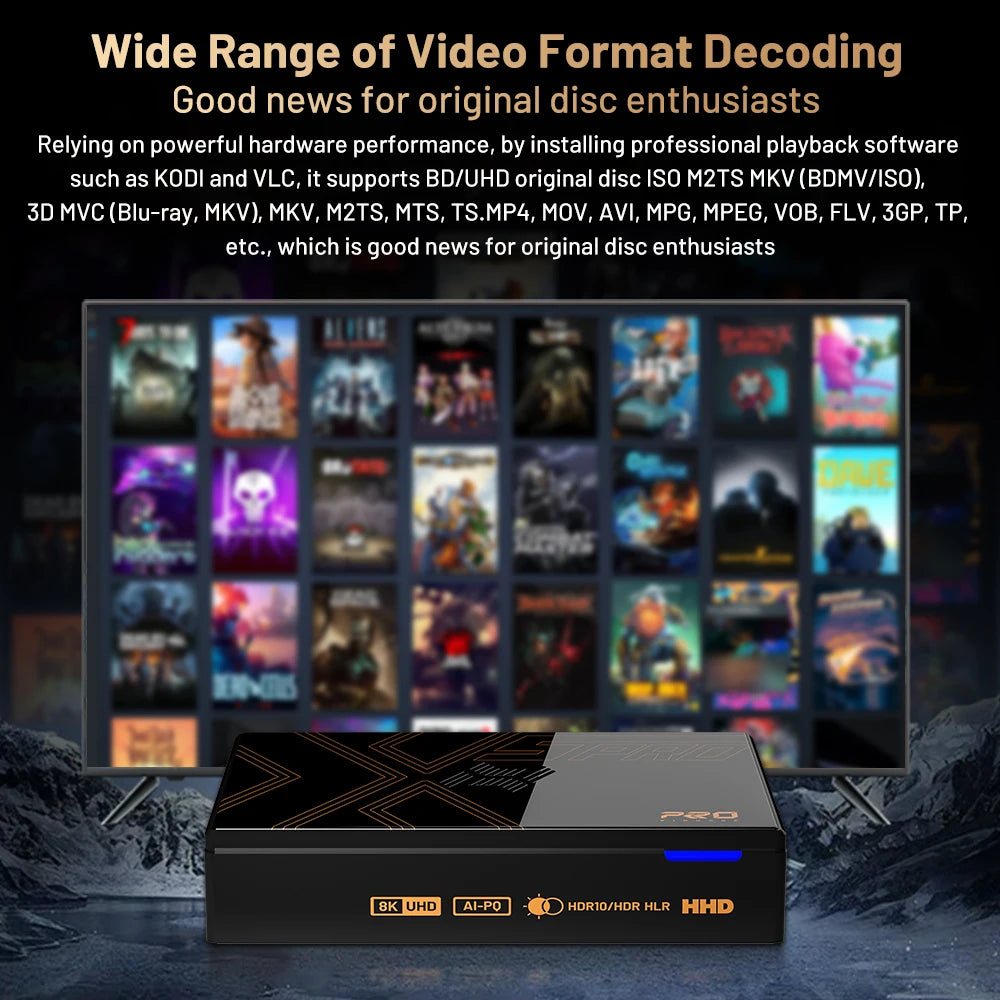 Kinhank Super Console X5 PRO – Retro Video Game Console with 16,000 Games, Plug & Play, PS2/WII/SS/DC/N64, Android 12 TV Box, 4TB