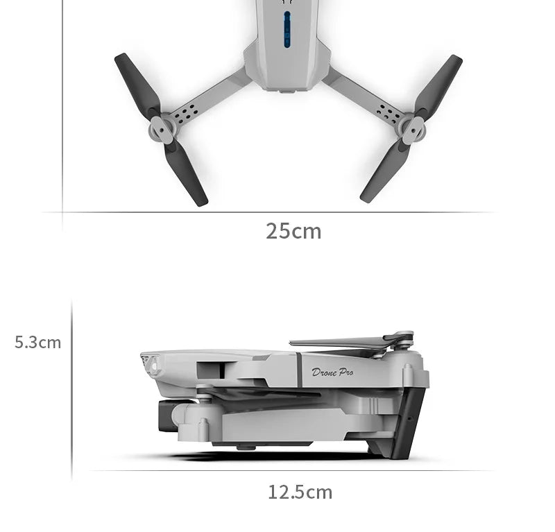 KBDFA 2023 E88 Pro WIFI FPV Drone – 4K/1080P HD Camera, Height Hold, Foldable Quadcopter Helicopter for Kids & Gifts        4o mini