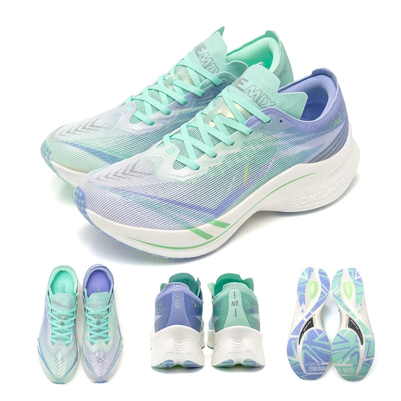 ONEMIX 2025 Carbon Plate Marathon Running Shoes - Ultralight Shock-Absorbing Sneakers with Stable Support