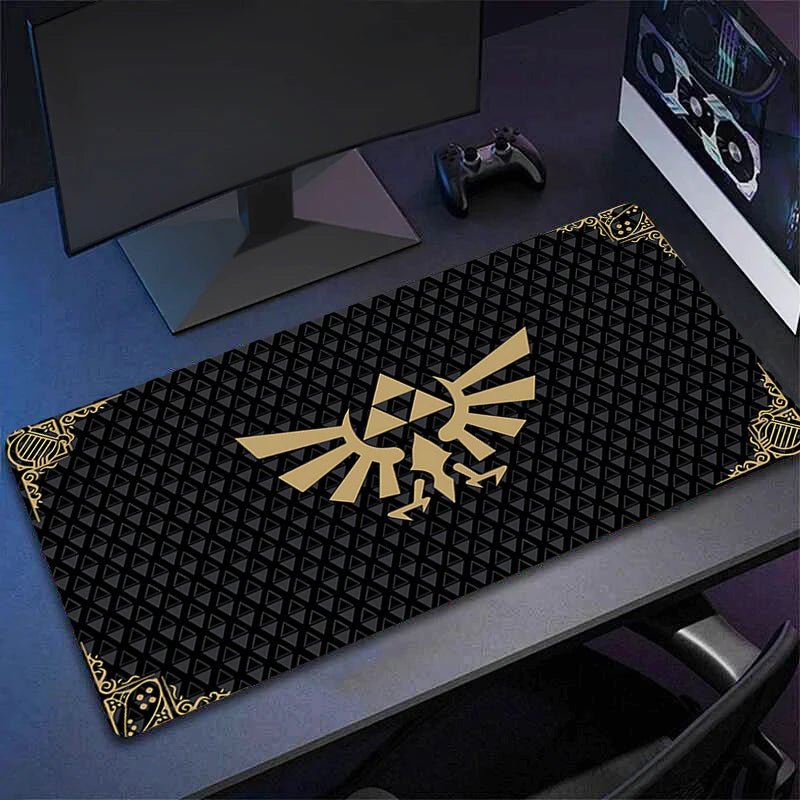 Legend of Zelda Gaming Mouse Pad - Natural Rubber Computer Mat for PC, Office and Gaming Setups