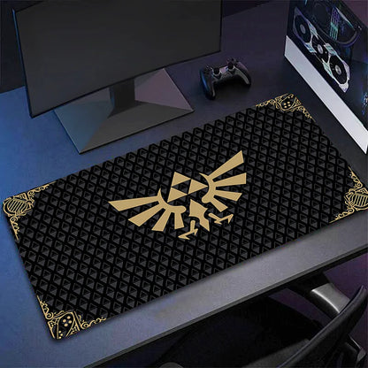 Legend of Zelda Gaming Mouse Pad - Natural Rubber Computer Mat for PC, Office and Gaming Setups