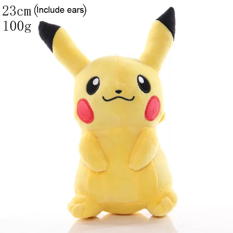 Pokemon Plush Toys Collection — Pikachu, Squirtle, Charmander, Bulbasaur, Charizard, Gengar & Mewtwo Stuffed Dolls for Kids Gifts
