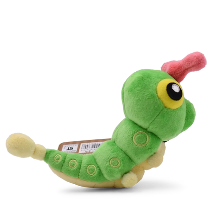 Caterpillar Green Plush Toy – 5-Inch Stuffed Animal, Kids Birthday Gift, Boys & Girls Decor