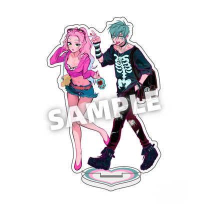 Anime Alien Stage Acrylic Stand Figure - Ivan Till Luka Sua Mizi Desktop Ornament Keychain Collectible Gift