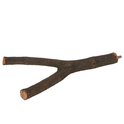 1 Piece Bird Cage Wooden Perches: 15/20/30cm Stand Tree Branch Accessories - Enhance Your Bird's Habitat